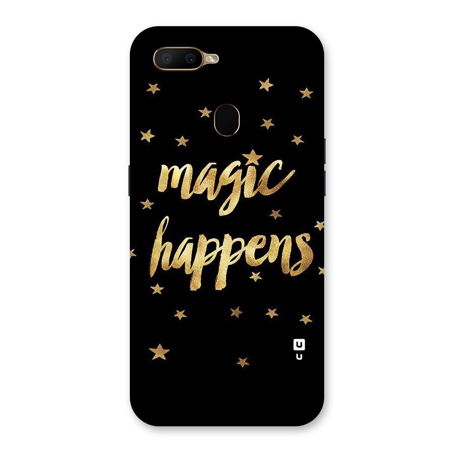 Magic Happens Back Case for Oppo A5s
