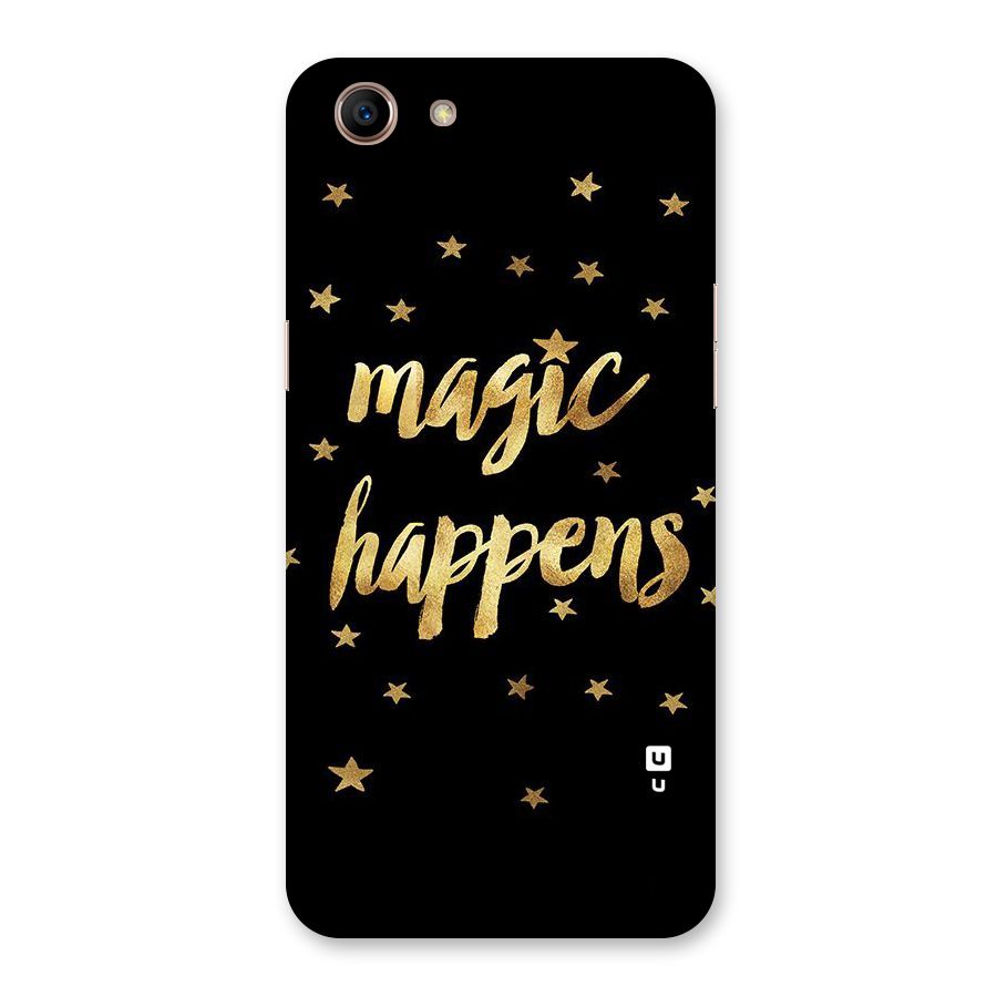 Magic Happens Back Case for Oppo A83 (2018)