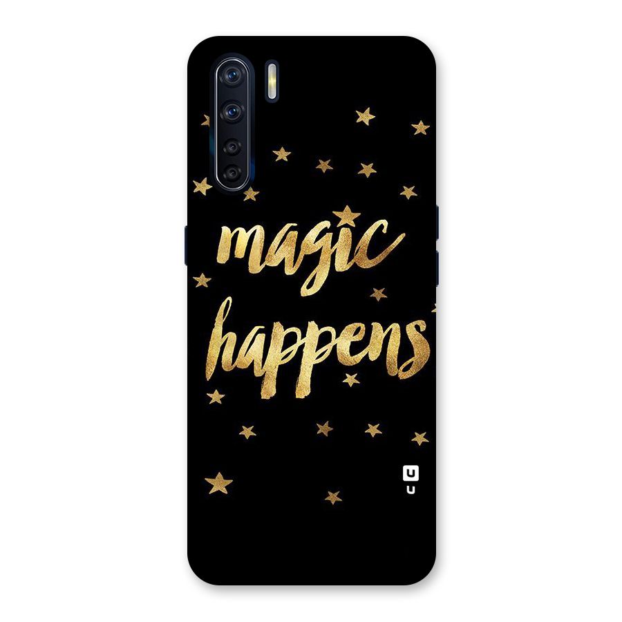 Magic Happens Back Case for Oppo F15