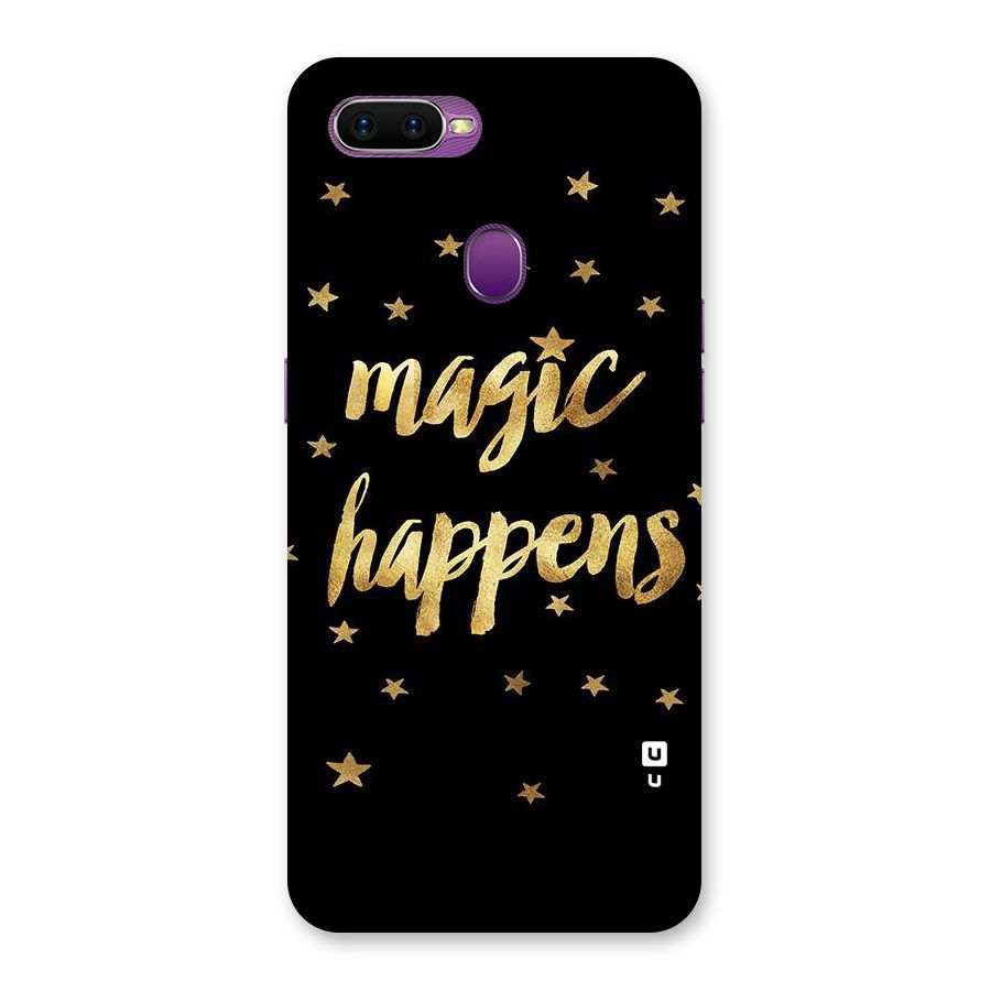 Magic Happens Back Case for Oppo F9