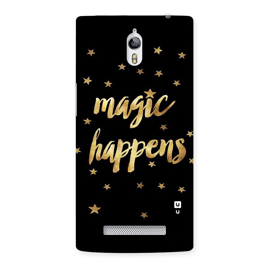 Magic Happens Back Case for Oppo Find 7