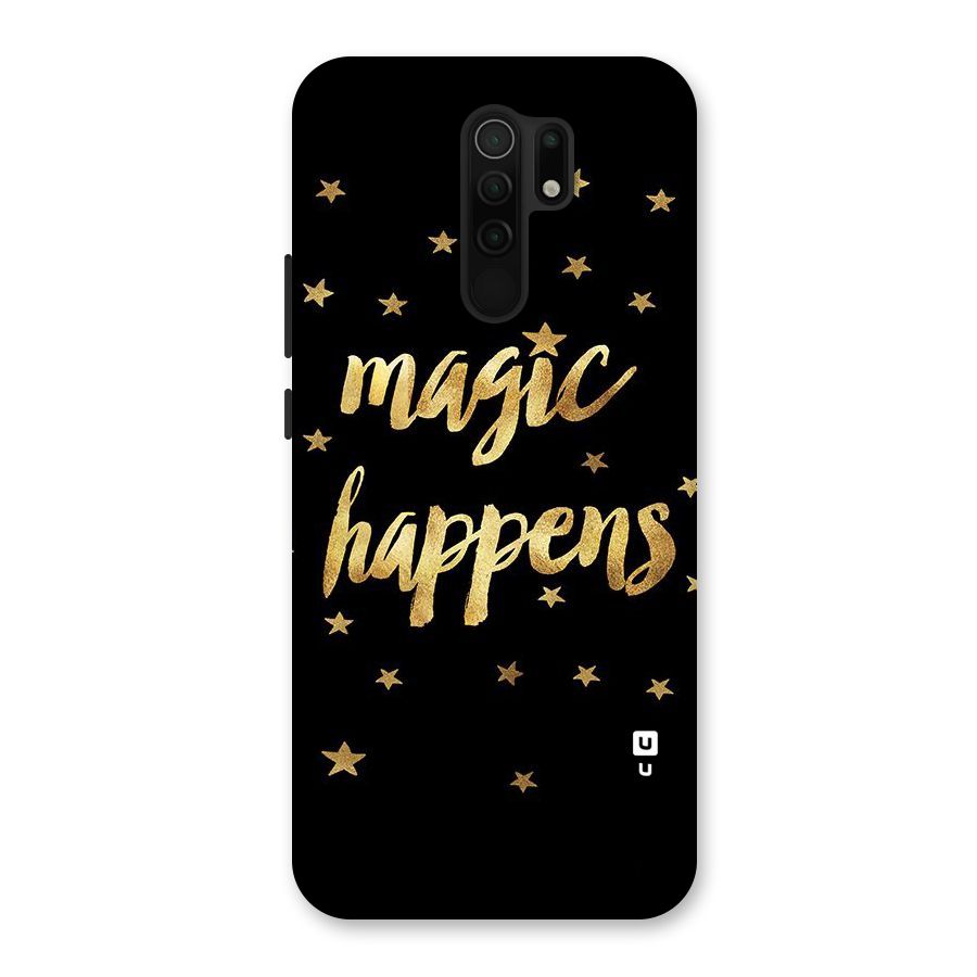 Magic Happens Back Case for Poco M2