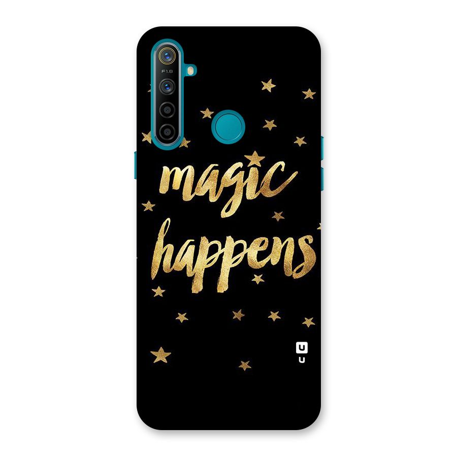 Magic Happens Back Case for Realme 5i