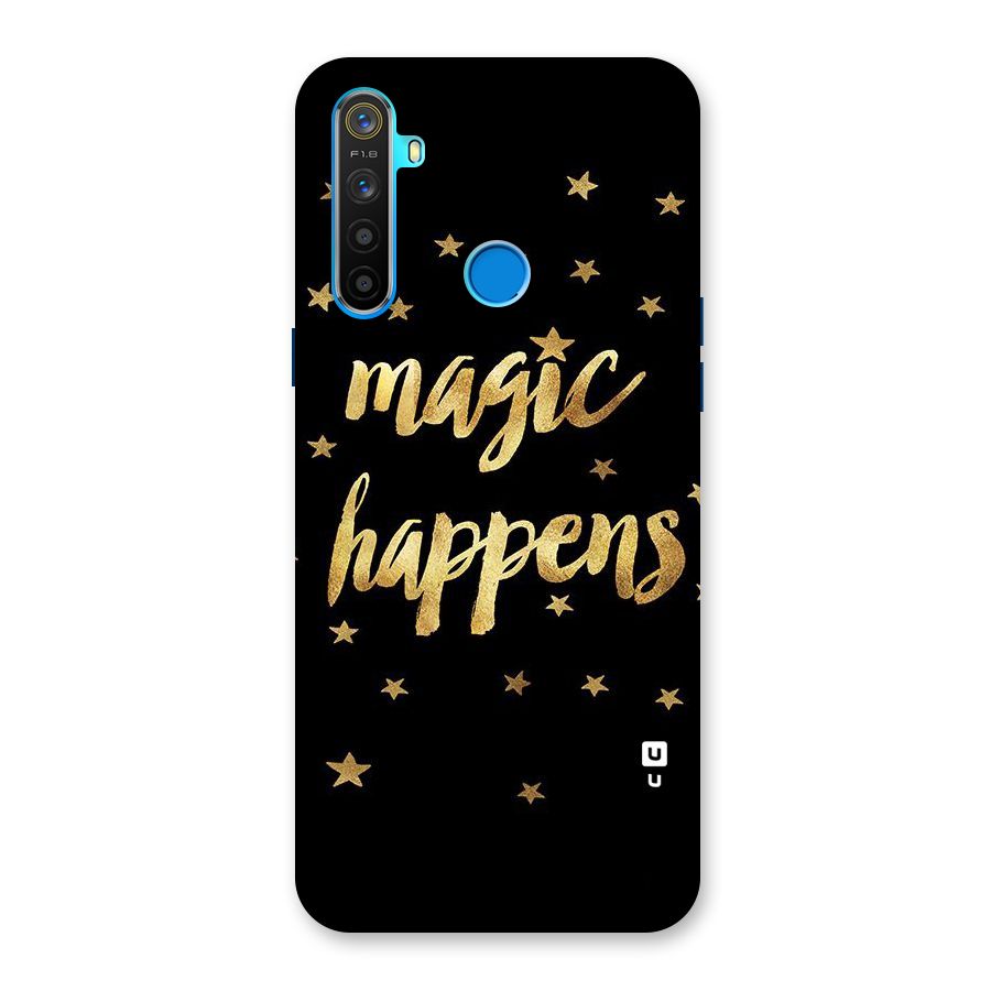 Magic Happens Back Case for Realme 5s
