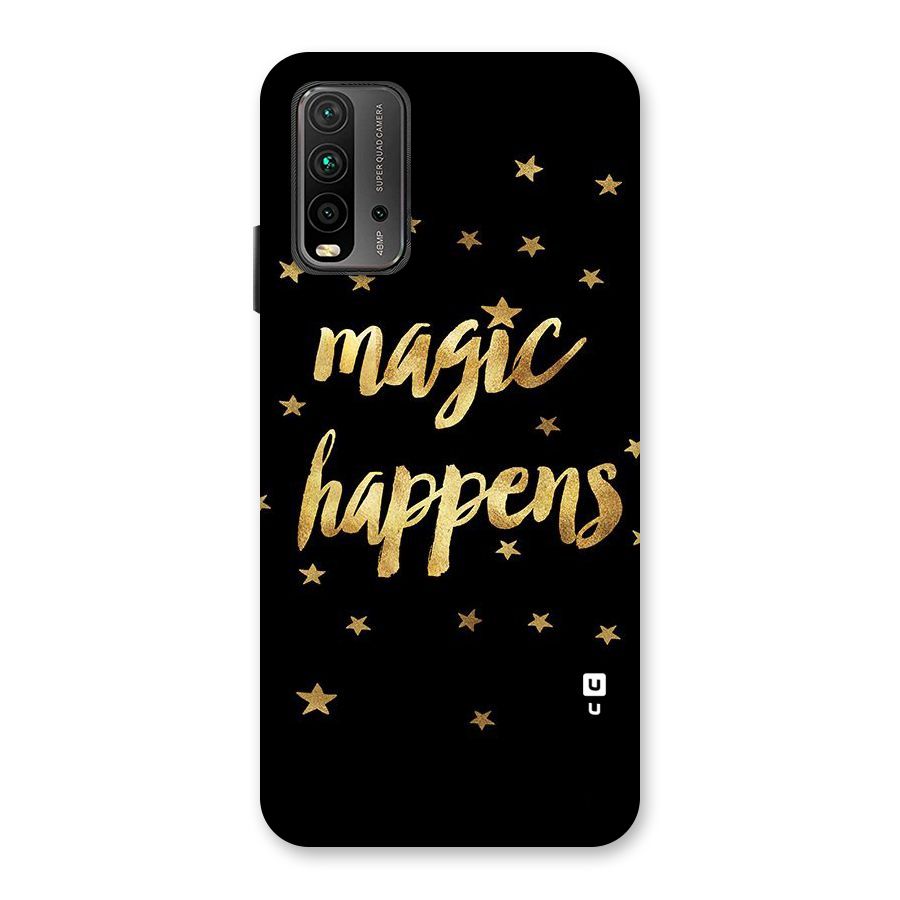 Magic Happens Back Case for Redmi 9 Power