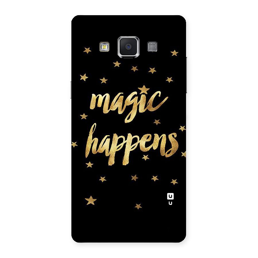 Magic Happens Back Case for Samsung Galaxy A5