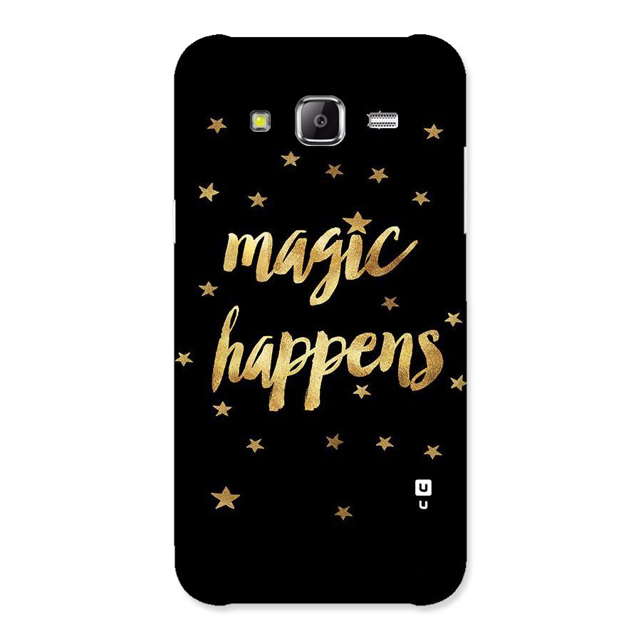 Magic Happens Back Case for Samsung Galaxy J2 Prime