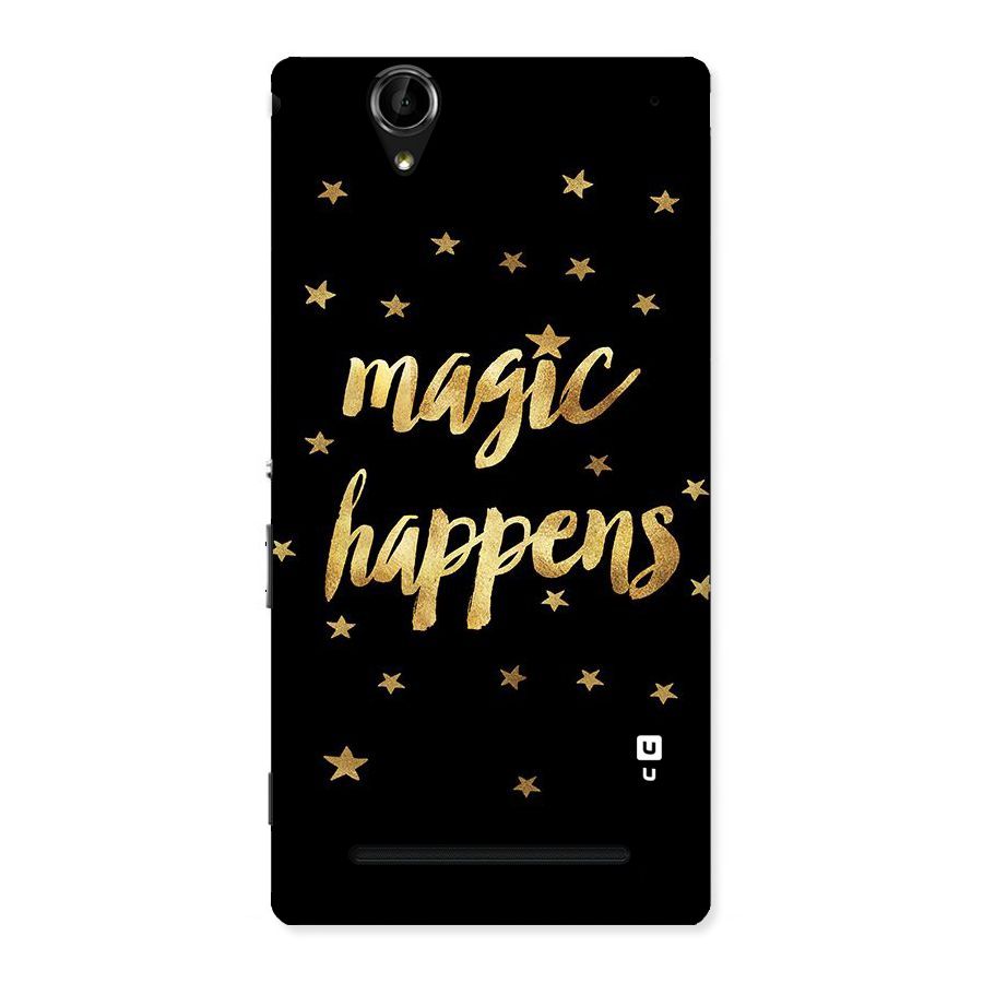 Magic Happens Back Case for Sony Xperia T2
