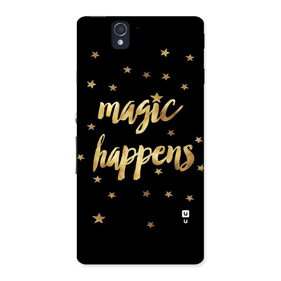 Magic Happens Back Case for Sony Xperia Z