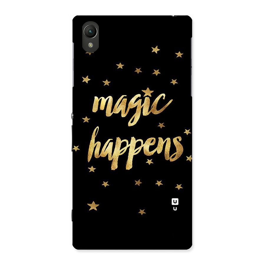 Magic Happens Back Case for Sony Xperia Z1