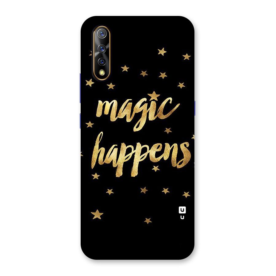 Magic Happens Back Case for Vivo S1