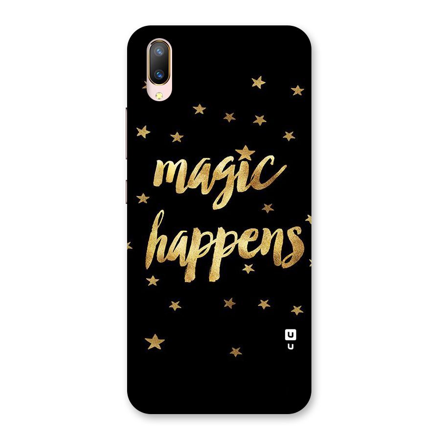 Magic Happens Back Case for Vivo V11 Pro