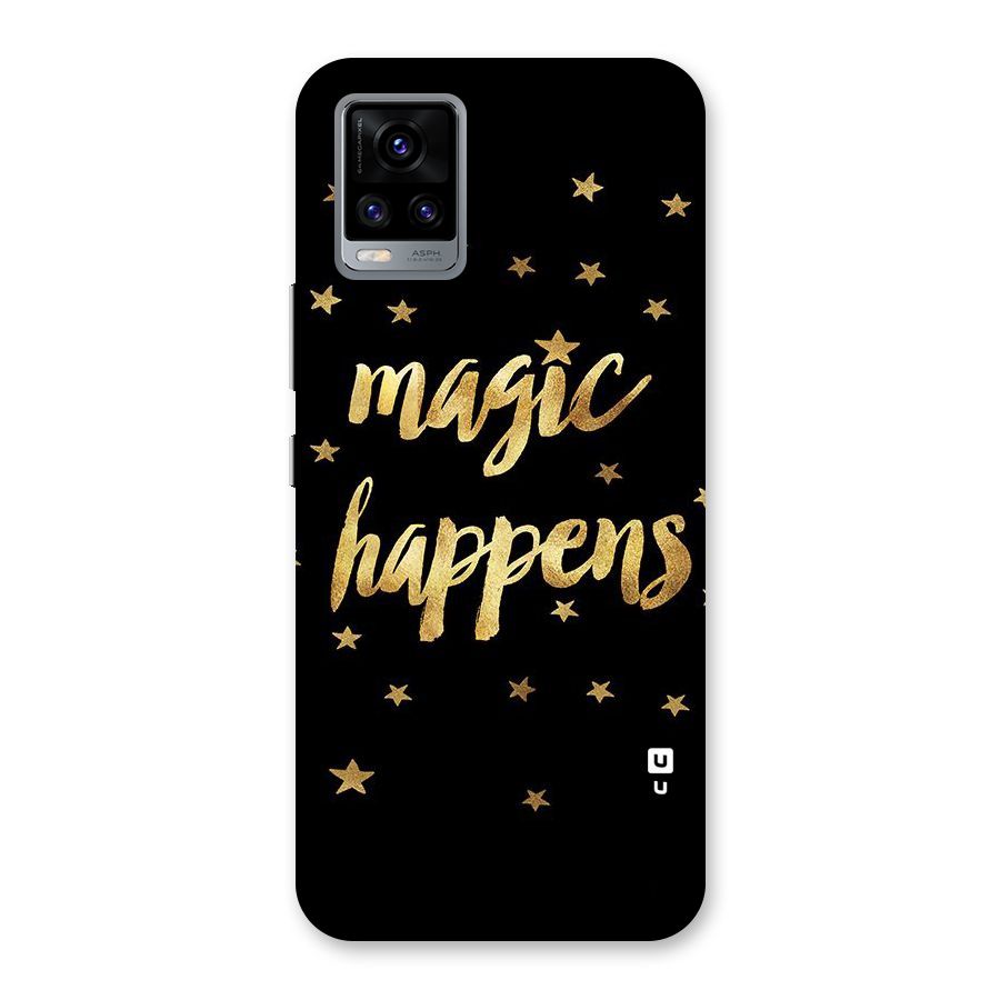 Magic Happens Back Case for Vivo V20