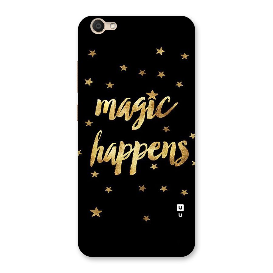 Magic Happens Back Case for Vivo V5