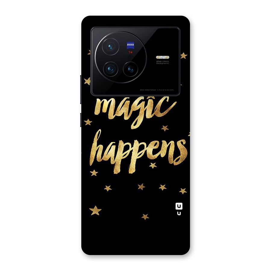 Magic Happens Back Case for Vivo X80