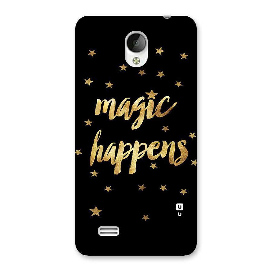 Magic Happens Back Case for Vivo Y21