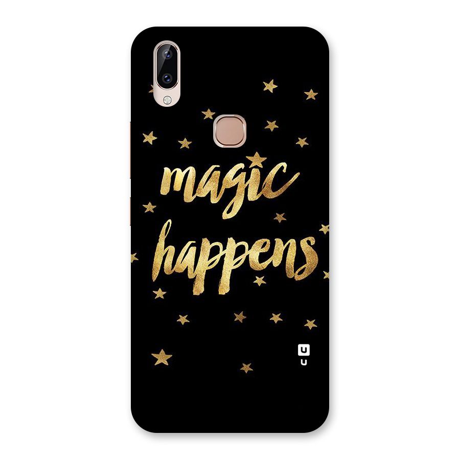 Magic Happens Back Case for Vivo Y83 Pro