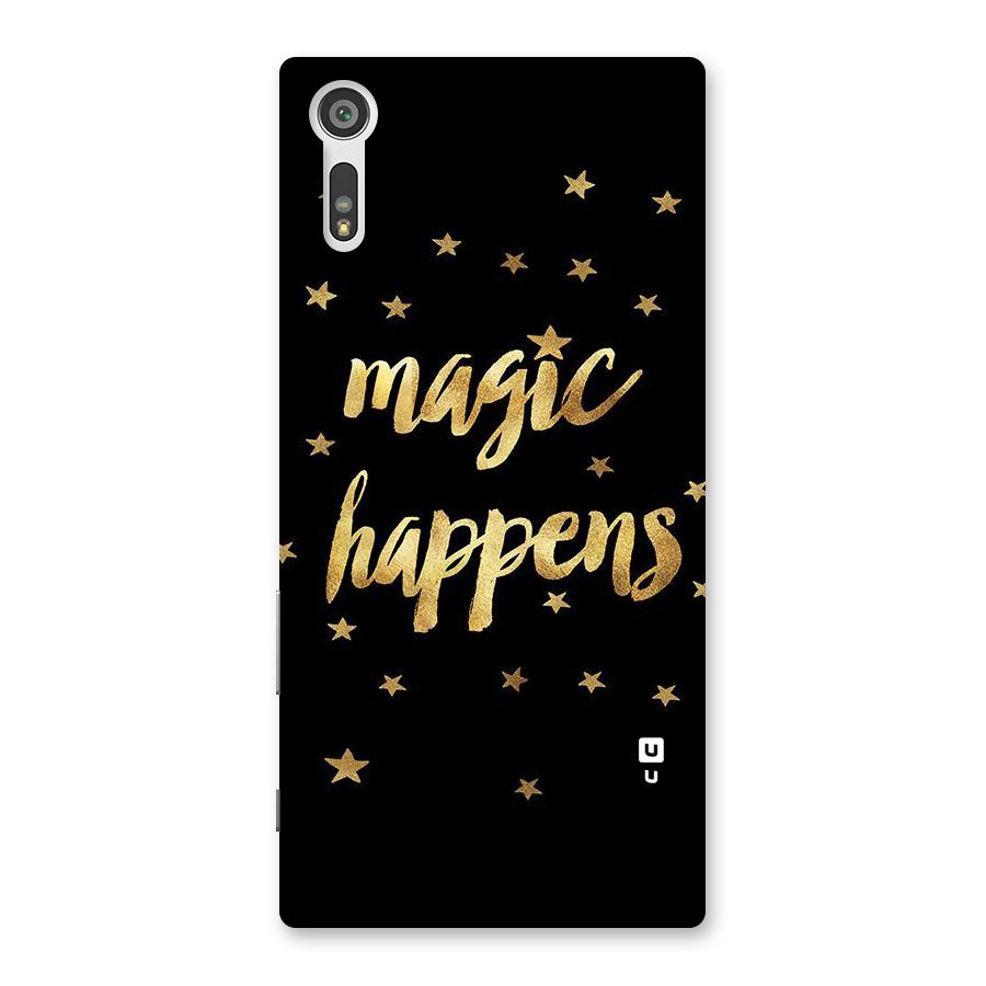 Magic Happens Back Case for Xperia XZ