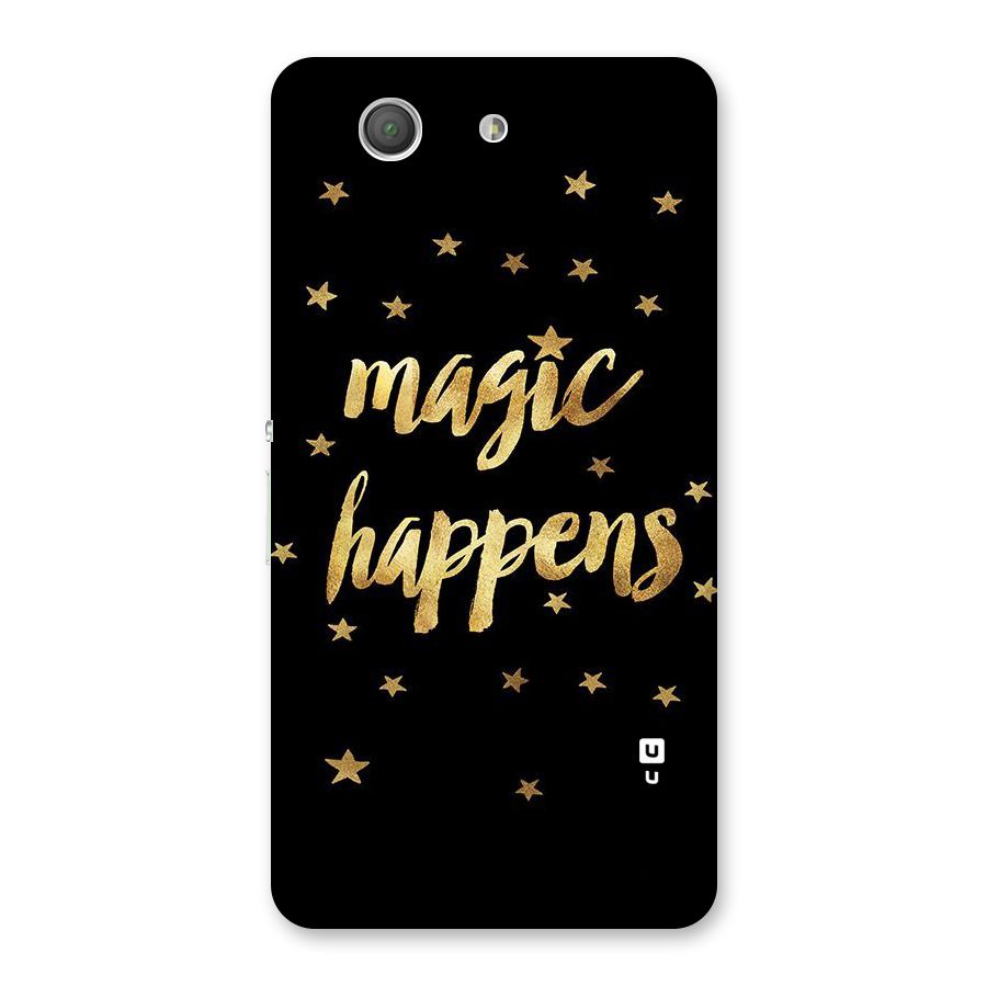 Magic Happens Back Case for Xperia Z3 Compact