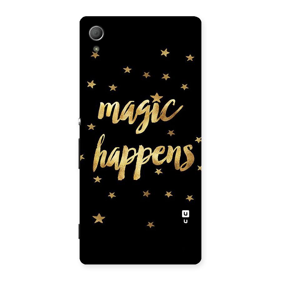 Magic Happens Back Case for Xperia Z3 Plus