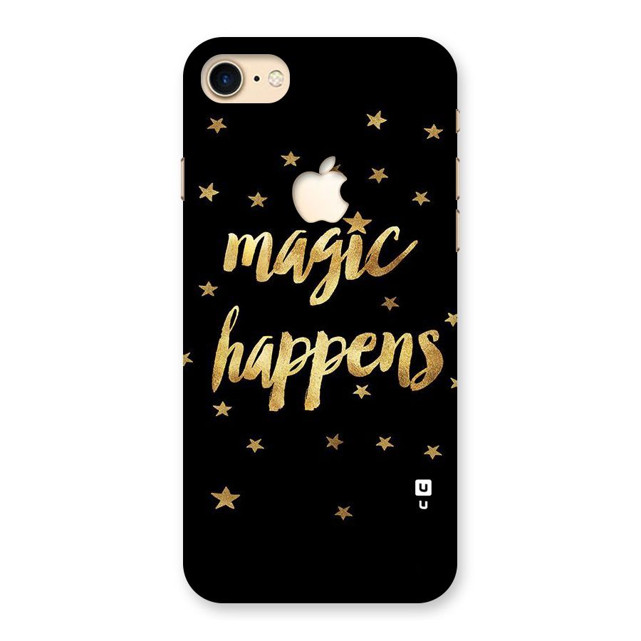 Magic Happens Back Case for iPhone 7 Apple Cut
