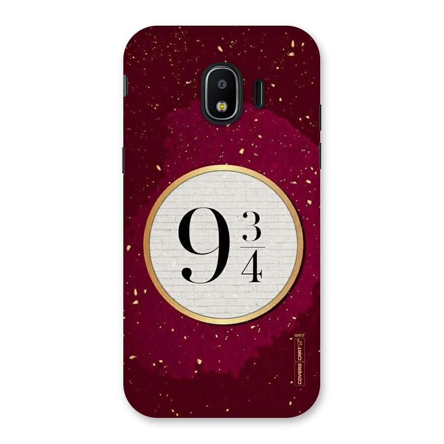Magic Number Back Case for Galaxy J2 Pro 2018
