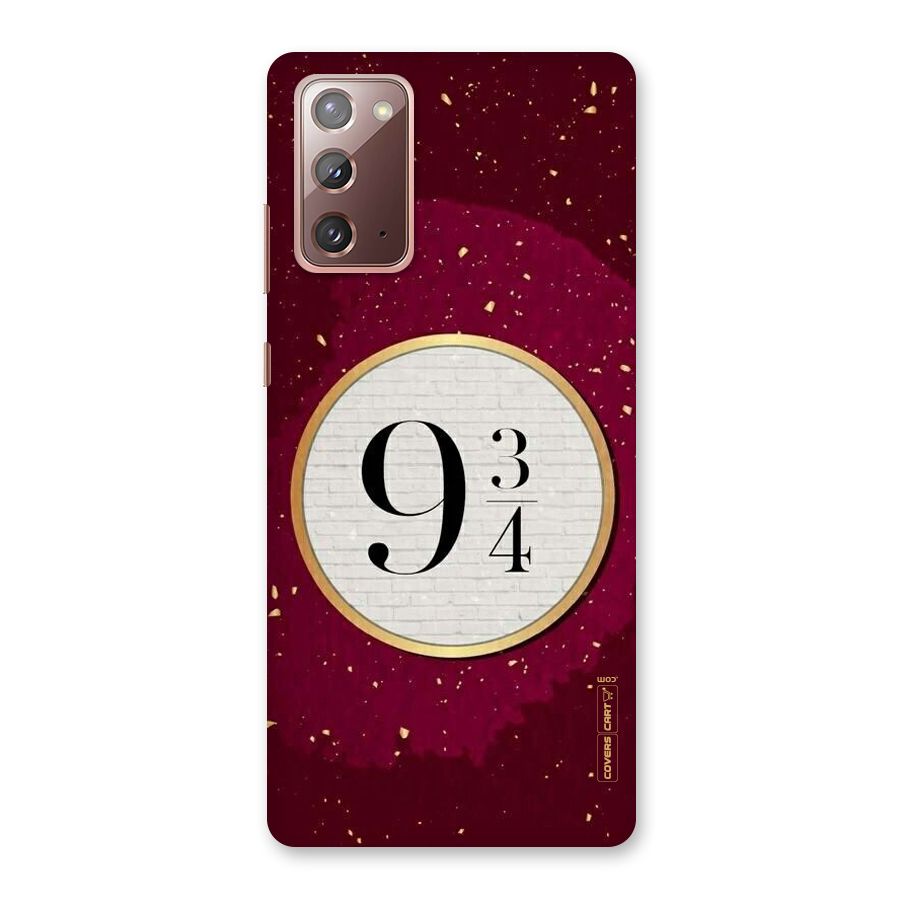 Magic Number Back Case for Galaxy Note 20