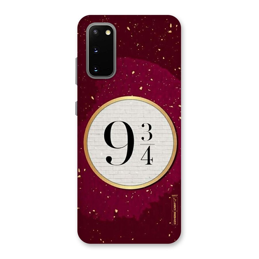 Magic Number Back Case for Galaxy S20