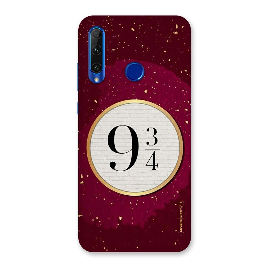 Magic Number Back Case for Honor 20i