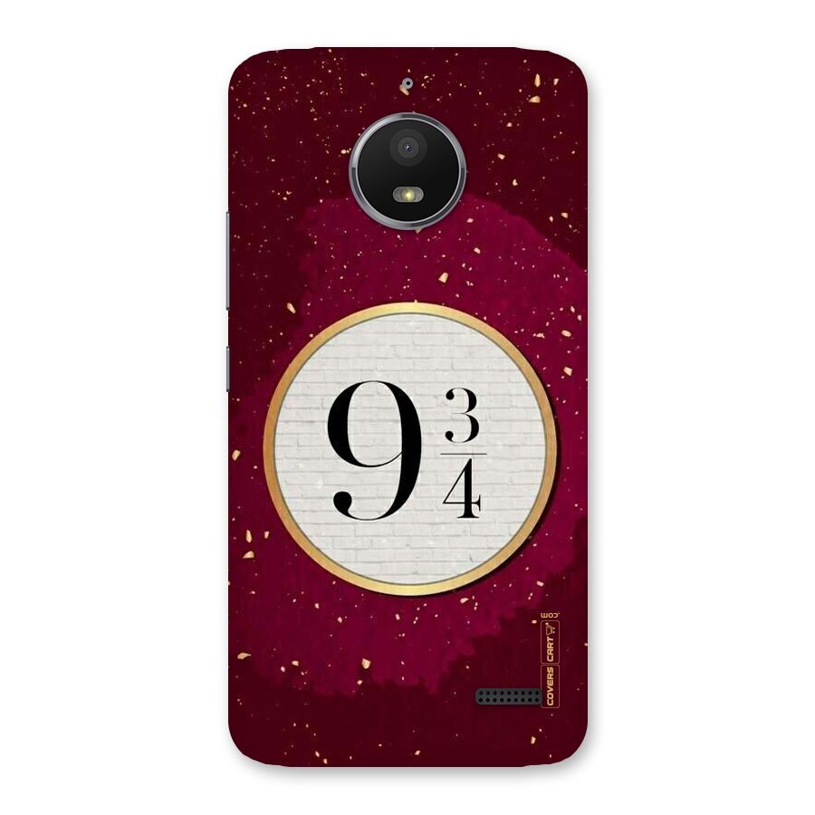 Magic Number Back Case for Moto E4