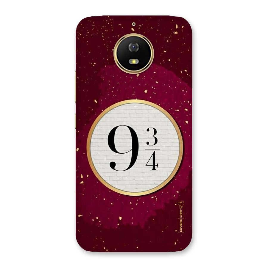Magic Number Back Case for Moto G5s