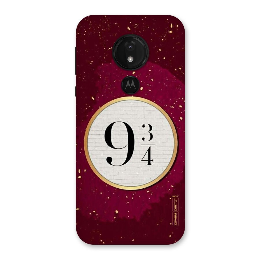 Magic Number Back Case for Moto G7 Power