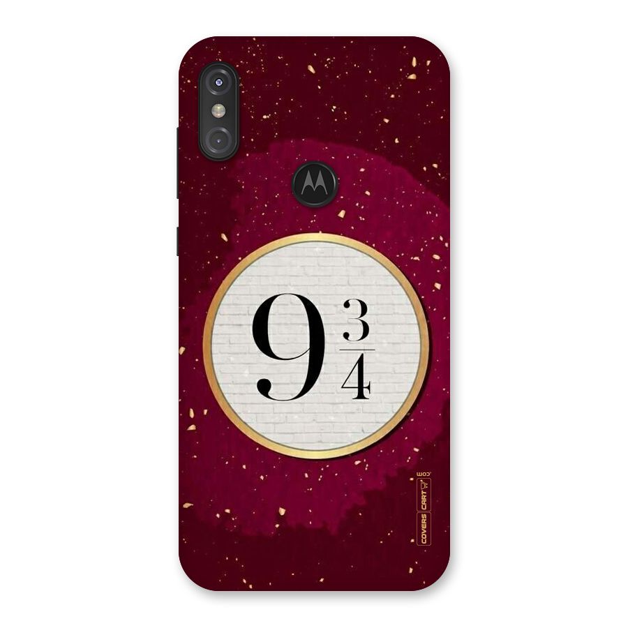 Magic Number Back Case for Motorola One Power