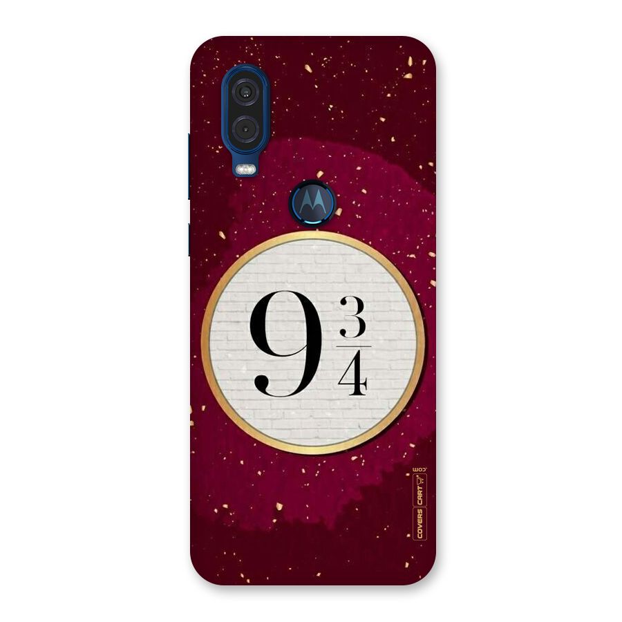 Magic Number Back Case for Motorola One Vision
