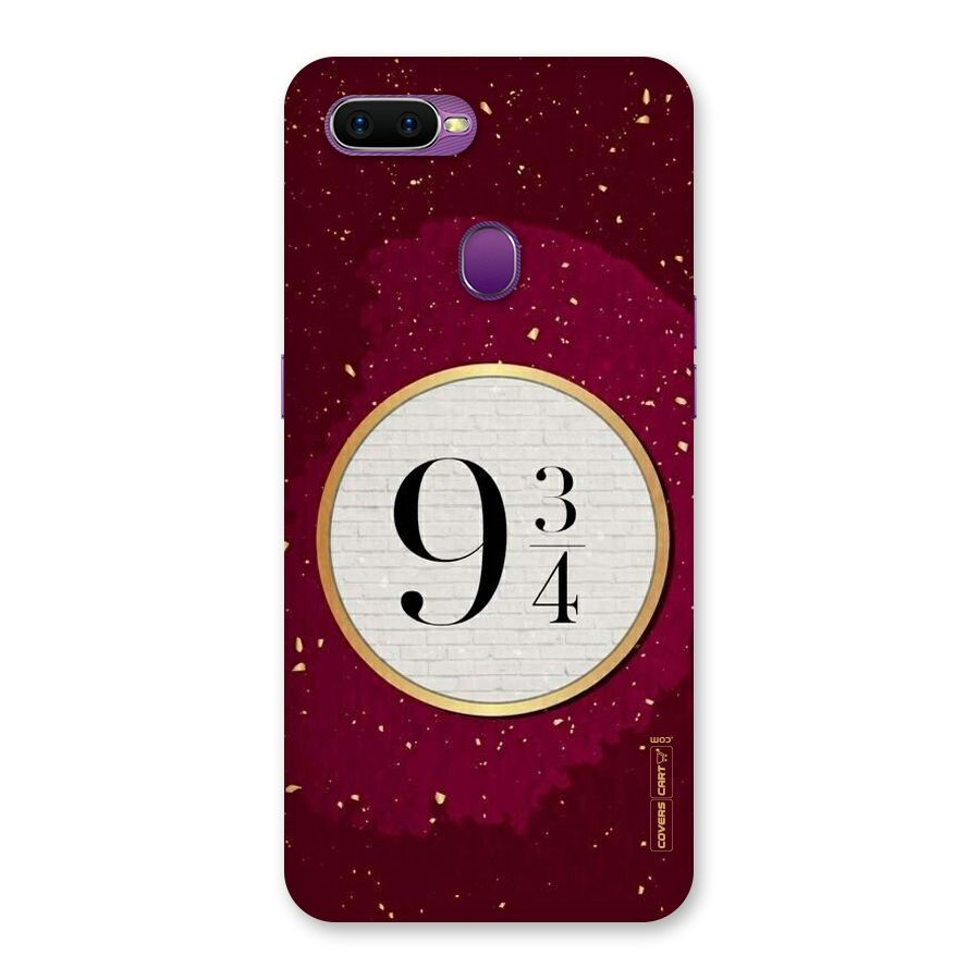 Magic Number Back Case for Oppo F9