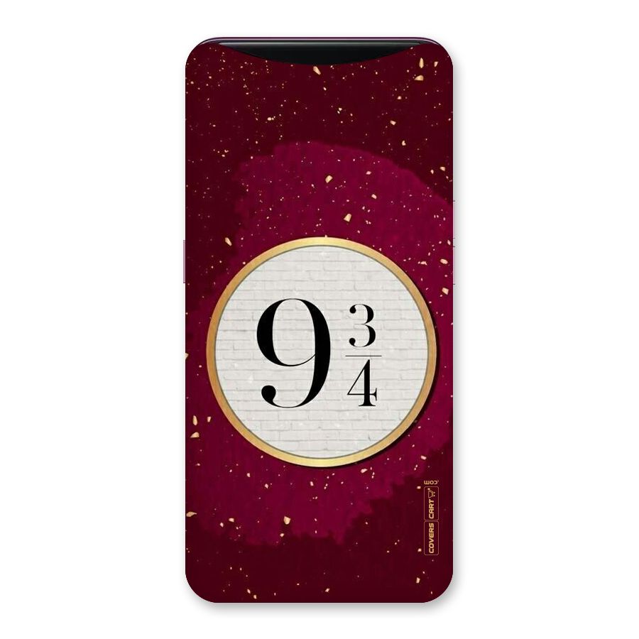 Magic Number Back Case for Oppo Find X