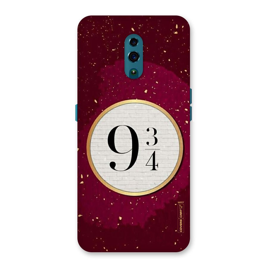 Magic Number Back Case for Oppo Reno