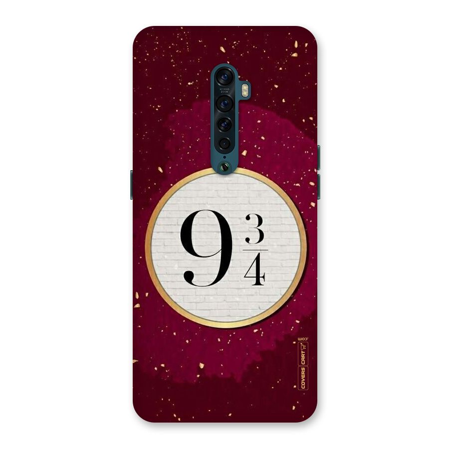 Magic Number Back Case for Oppo Reno2