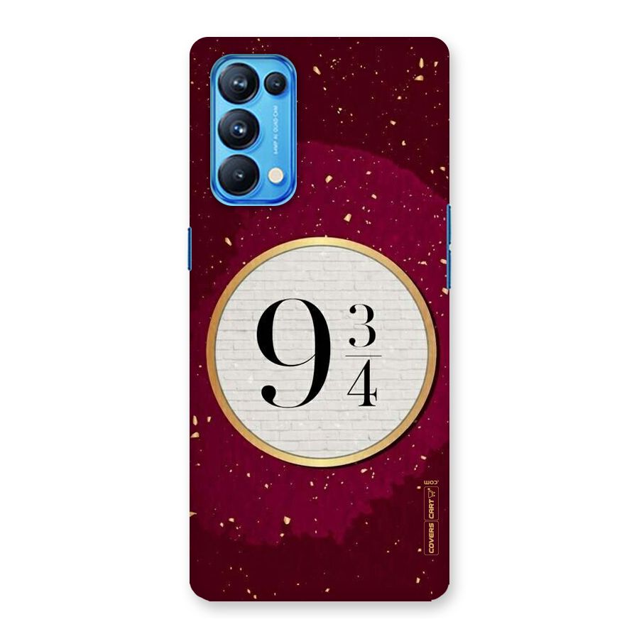 Magic Number Back Case for Oppo Reno5 Pro 5G