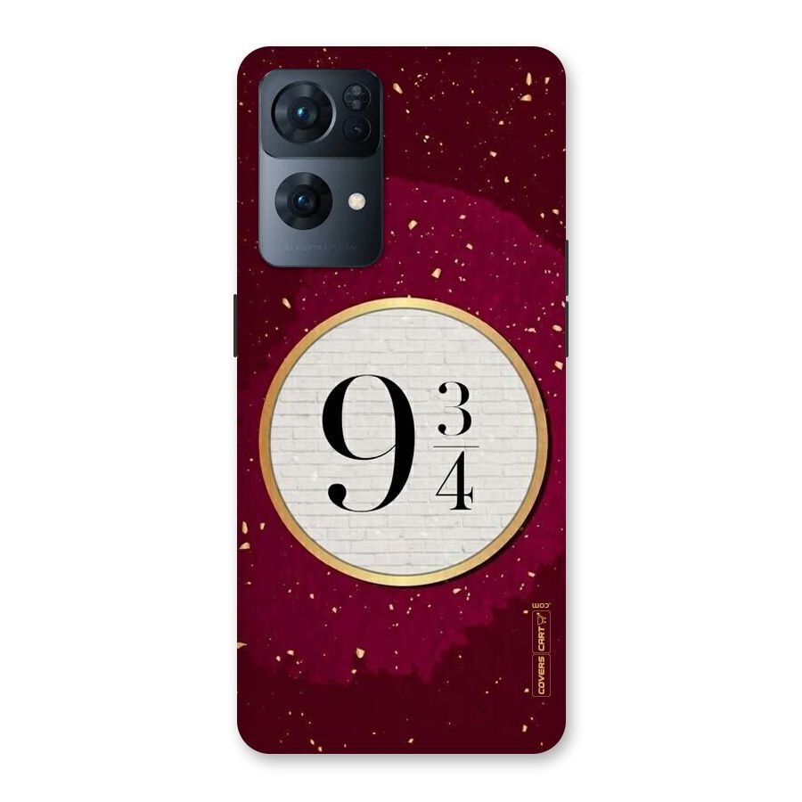 Magic Number Back Case for Oppo Reno7 Pro 5G