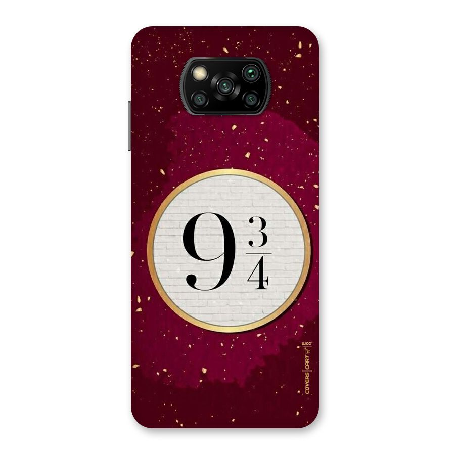 Magic Number Back Case for Poco X3