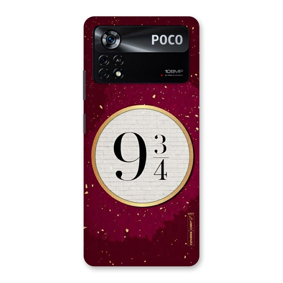 Magic Number Back Case for Poco X4 Pro 5G