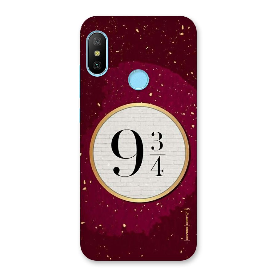 Magic Number Back Case for Redmi 6 Pro