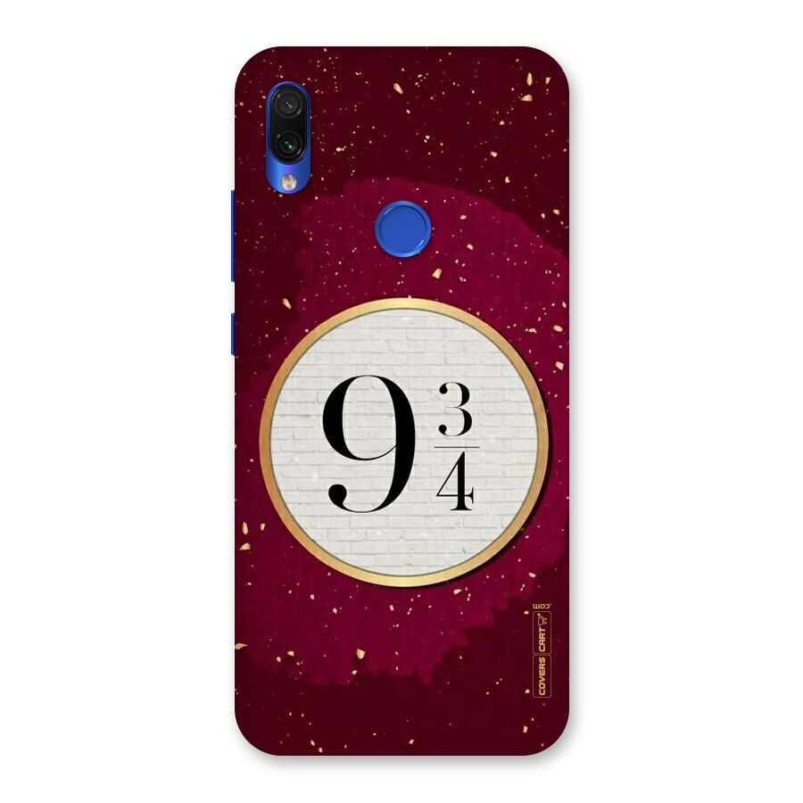 Magic Number Back Case for Redmi Note 7S