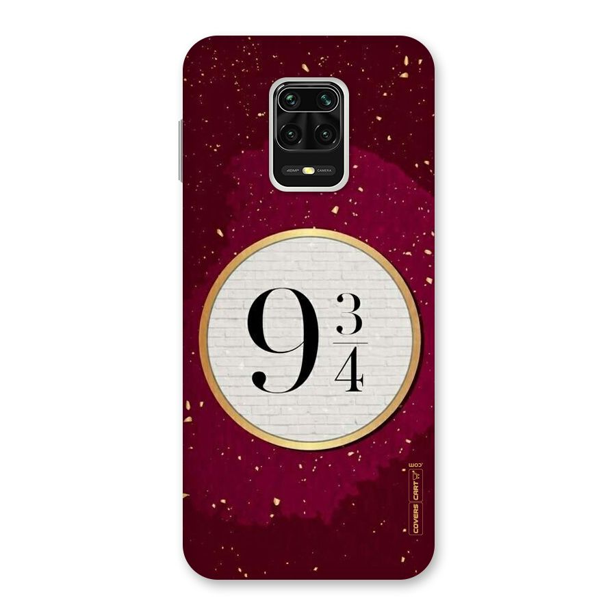 Magic Number Back Case for Redmi Note 9 Pro