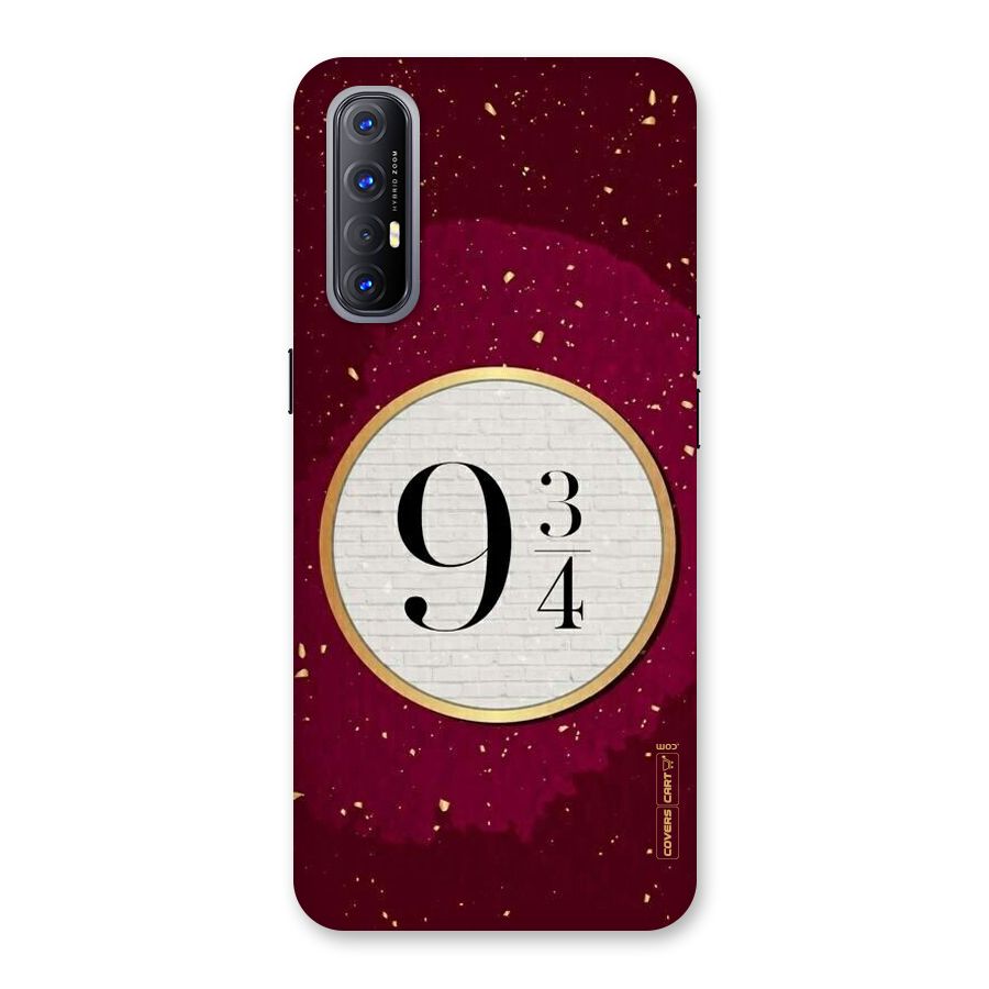 Magic Number Back Case for Reno3 Pro