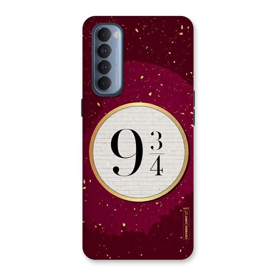 Magic Number Back Case for Reno4 Pro