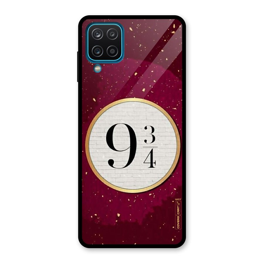 Magic Number Glass Back Case for Galaxy A12