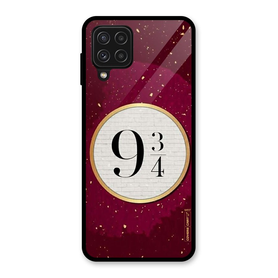 Magic Number Glass Back Case for Galaxy A22 4G