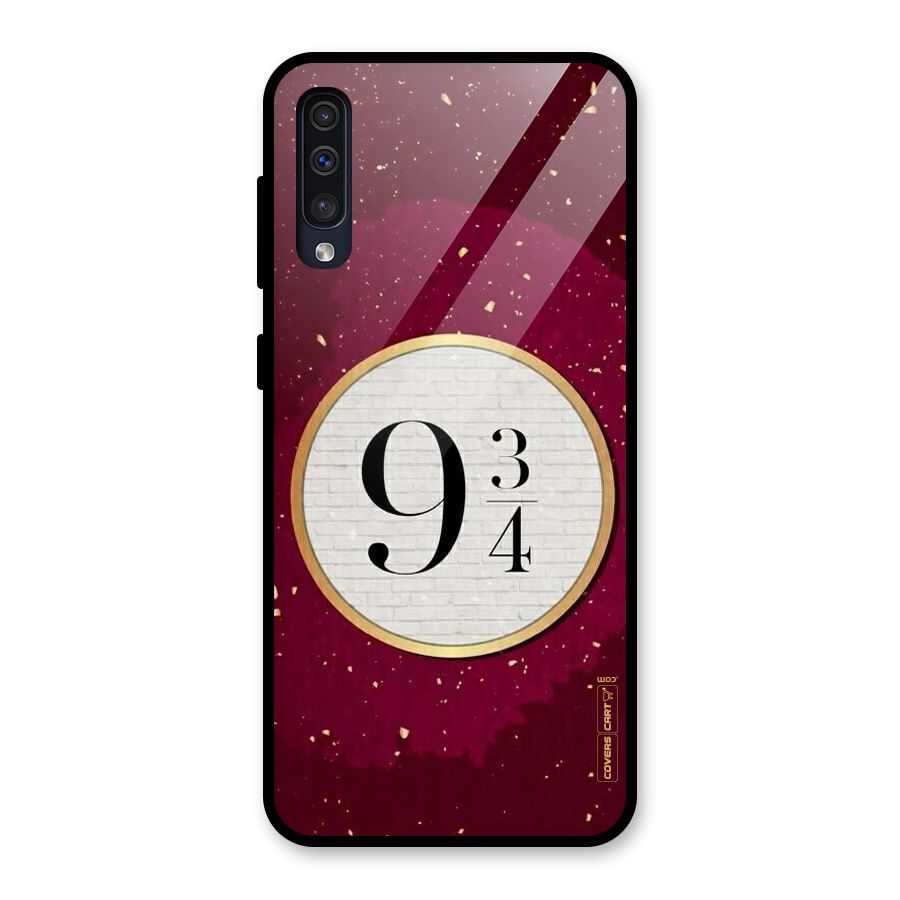 Magic Number Glass Back Case for Galaxy A50